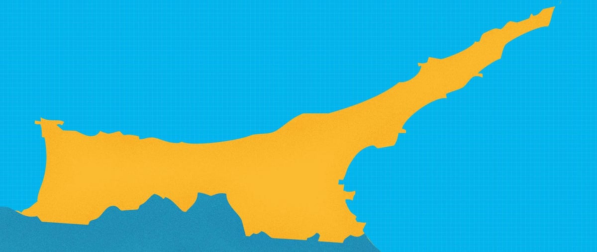 નકશો ઉત્તરી સાયપ્રસ રીસોર્ટ