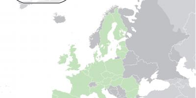 યુરોપ નકશો દર્શાવે સાયપ્રસ